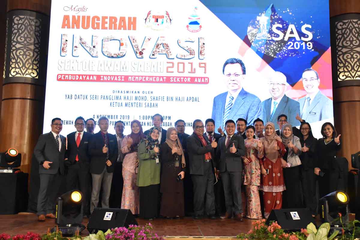 Majlis Anugerah Inovasi Sektor Awam Sabah (ISAS) Tahun 2019