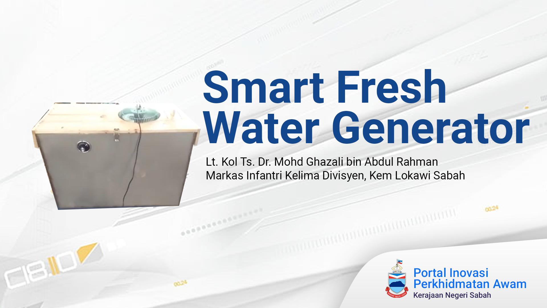 Smart Fresh Water Generator