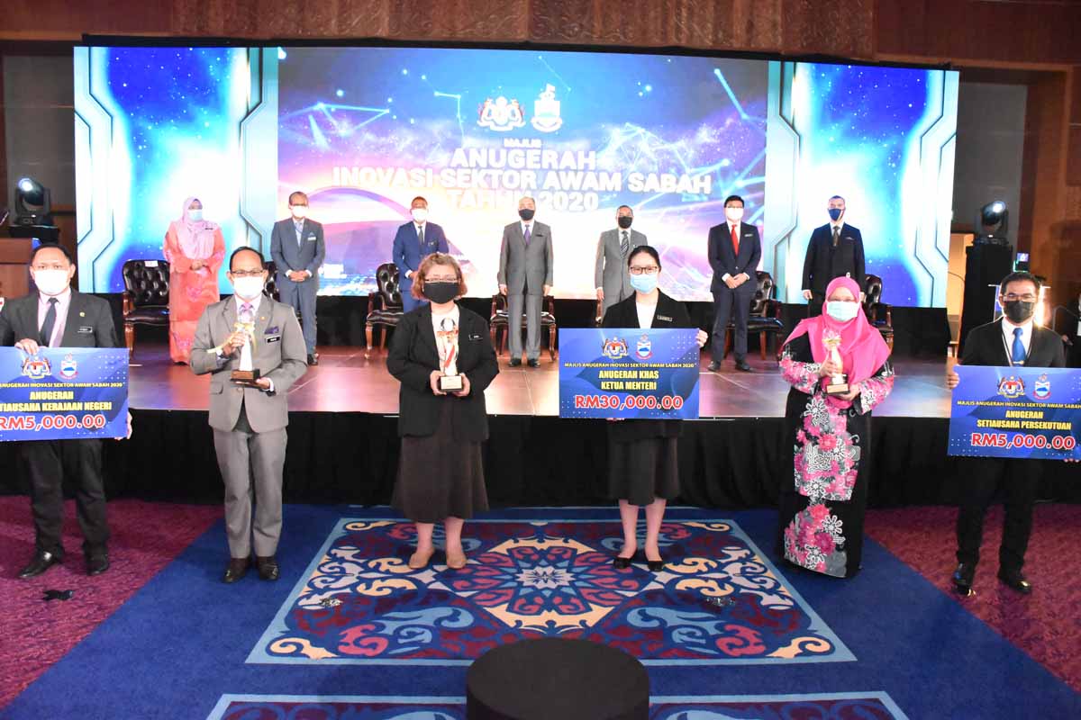 Majlis Anugerah Inovasi Sektor Awam Sabah (ISAS) Tahun 2020